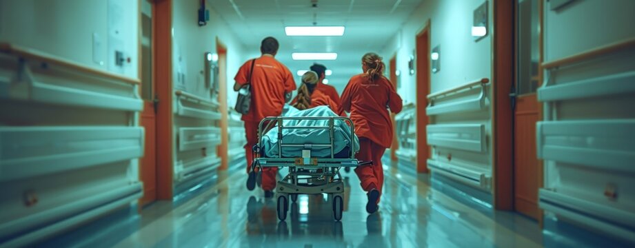 Urgent care: emergency medical doctors handle high-pressure urgency scenarios, prompt and efficient medical attention to patients requiring immediate intervention for critical health conditions.