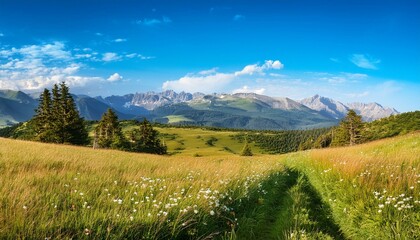 Fototapeta premium Landscape, Nature, Scenic, Wilderness, Outdoor, Countryside