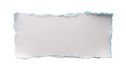 Obraz premium Torn ripper paper sheet Texture isolated on transparent background