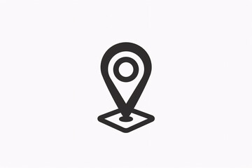 a black and white logo