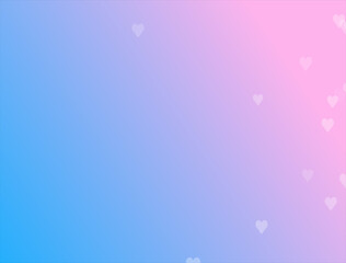 Blurred valentines day background