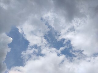 clouds in the sky