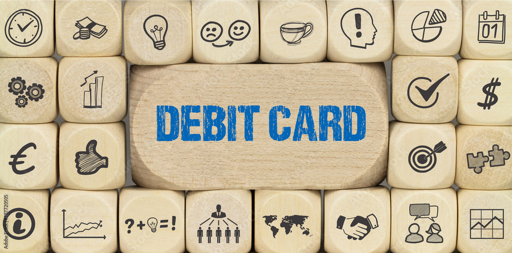 Wall mural debit card