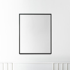 Frame png mockup, home decor, transparent design