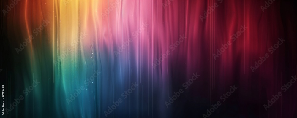 Wall mural blurred dark shades gradient background generative ai