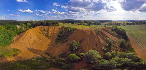 Hałda popłuczkowa kopalni Fryderyk w Tarnowskich Górach © arteffect.pl