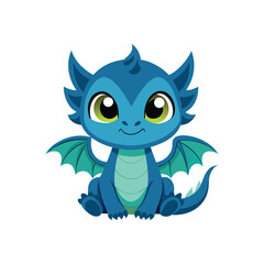 Cute Dragon vector illustrations 