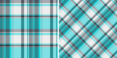 Check seamless fabric of background tartan plaid with a pattern texture textile vector. Set in space colors for trendy everyday bags for women.