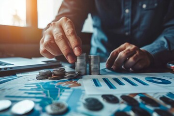 An entrepreneur engages in discussions with investors, focusing on business strategy, startup funding, business growth, and negotiation.