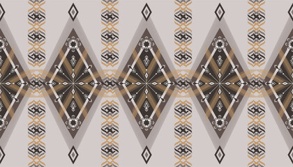 B_9_Fabric Pattern Art_Geometric Tribal Pattern