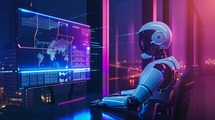 AI-powered personal assistant seamlessly integrated into daily life, managing schedules, tasks, and communication. Advanced technology for efficient personal and professional productivity.