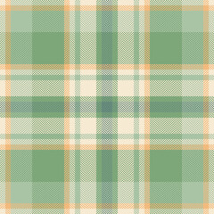 Plaid check pattern. Seamless fabric texture. Tartan textile print.