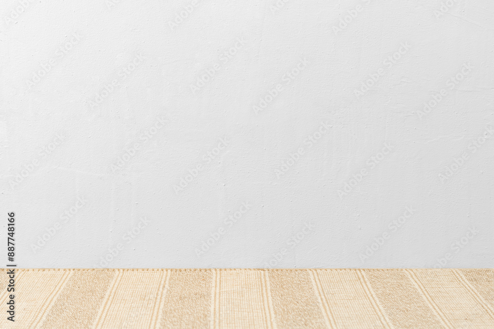 Wall mural Wall png mockup, product backdrop on transparent wall