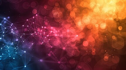 abstract Technology Network Background