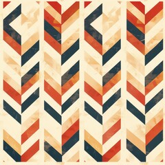 Fototapeta premium Vintage Chevron Pattern