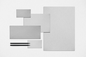 Stationery mockup png transparent