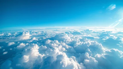 The sky is blue and filled with clouds © liliyabatyrova