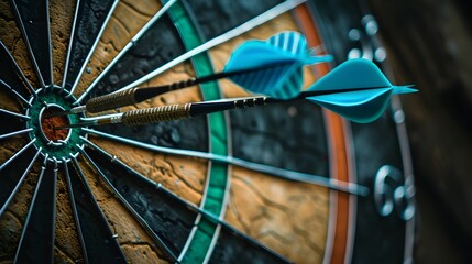 Success An arrow hitting the target perfectly , bullseye, accurate, achievement, goal, precision, successful