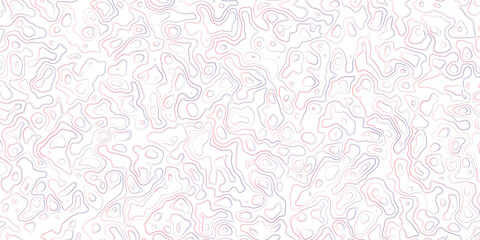 Abstract topography map, topology line map, geographic abstract grid vector background. 