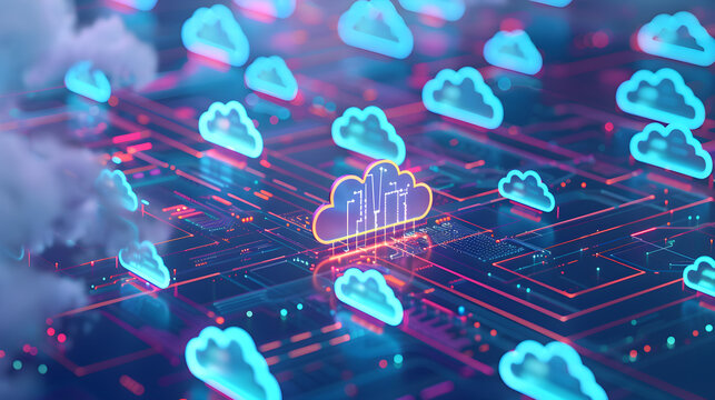 Awesome Visuals Describe Cloud Computing Wonders datacenter infrastructure hosting