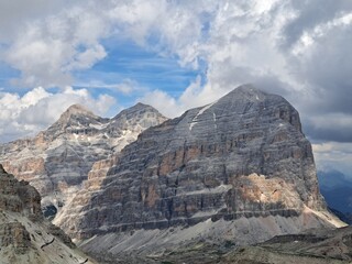 mountain landscape in the alps