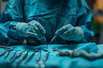 AI generated picture of dentist cabinet office dental modern clinic