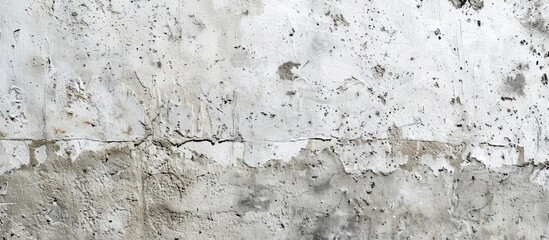 Obraz premium Cement wall background with a textured gray and white polish suitable for copy space image