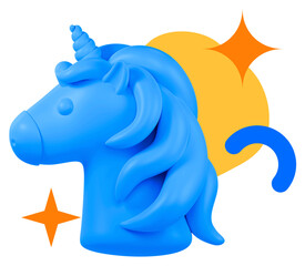 Startup business png sticker, colorful remix, transparent background