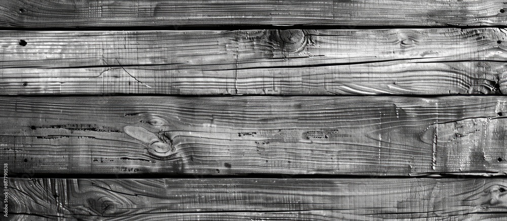 Aufkleber wooden background with black and white color wood texture featuring ample copy space image