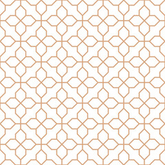 geometric seamless pattern with geometric shapes on a white background vector