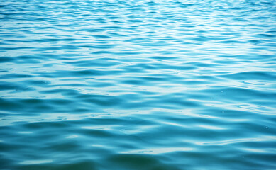 Blue sea water background texture