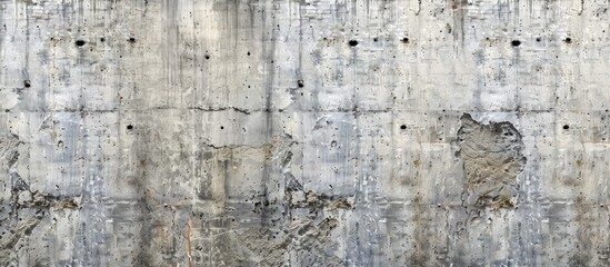 A textured dirty gray concrete wall for use as a background in a copy space image