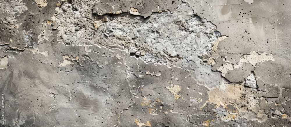 Poster concrete or plastered wall s texture creates an abstract backdrop ideal for design with a copy space