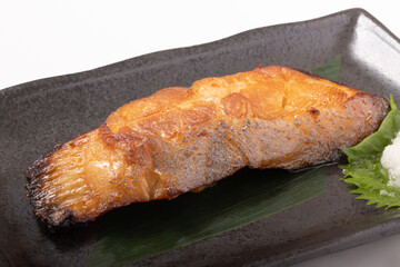 カラスカレイ　みりん漬け焼き