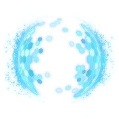 Advanced technology sphere png element, transparent background