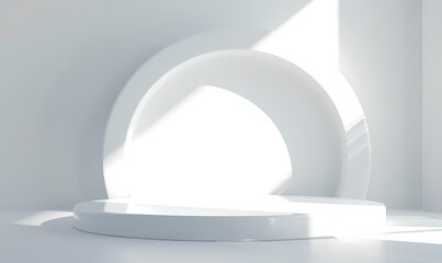 3d render of a modern building