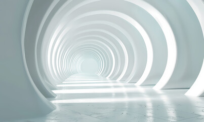 Obraz premium abstract 3d tunnel