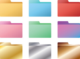 フォルダ　アイコン　セット　ディレクトリ