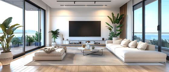 Highend apartment with smart home features and large copy space