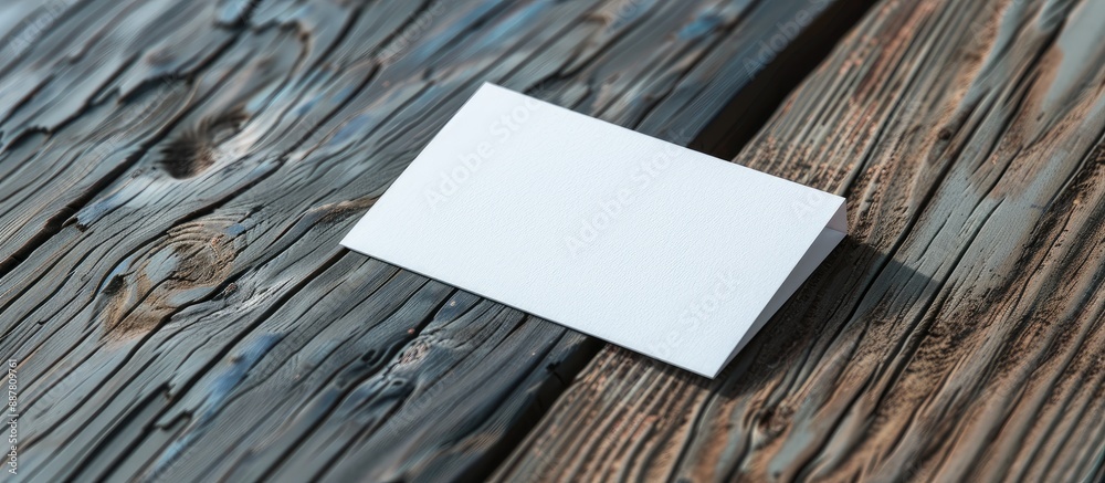 Poster A business card template with an empty space for design serving as a model for showcasing designs is known as a copy space image