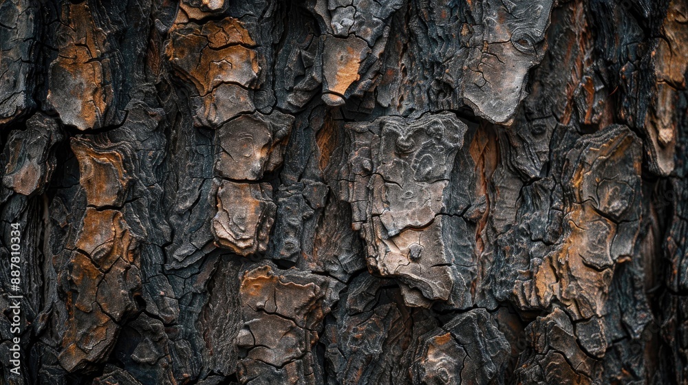 Poster Background of a tree trunk