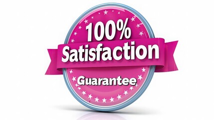 100% Satisfaction Guarantee Badge