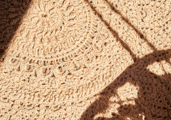 Wedding decoration. Floristics. Handmade jute rug. Simple things with a soul.