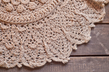 Wedding decoration. Floristics. Handmade jute rug. Simple things with a soul.