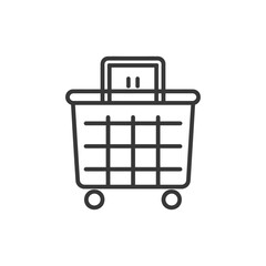 catalogue minimalist line art icon logo symbol icon black color only