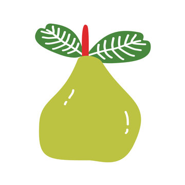 recommend clip art: Sweet Fruit Set pear