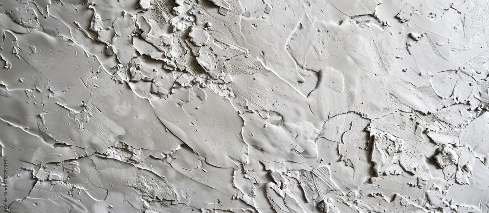 Aufkleber a detailed view of a textured plaster wall with copy space image