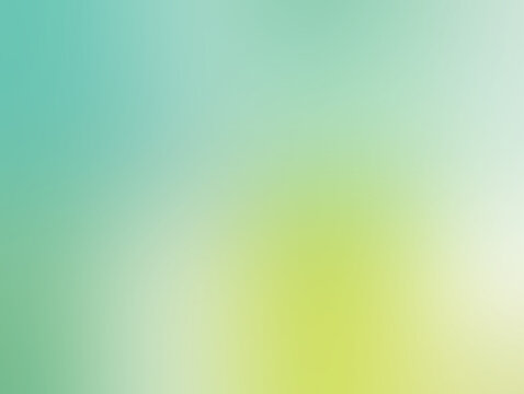 Abstract green blue gradient background with copy space text for modern, minimalist, and nature design.