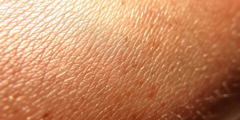 Fototapeta premium Close-up of Human Skin Texture