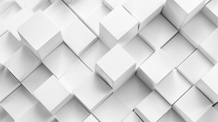 Fototapeta premium Abstract background or wallpaper with Dim Gray color 3D cube patterns. abstract background, 3D cube patterns, dim gray color, abstract wallpaper, geometric design, cube pattern, 3D background,